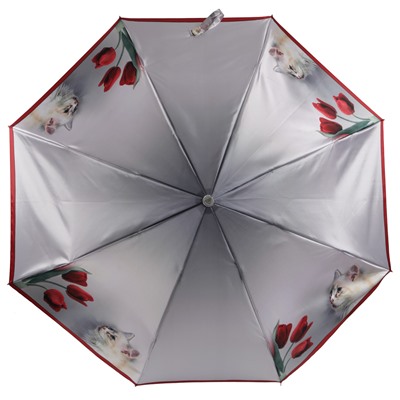 Зонт облегченный, 350гр, автомат, 102см, FABRETTI UFLS0008-4