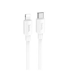 Кабель Type-C - Apple lightning Hoco X96 20W 100см 2,4A  (white)