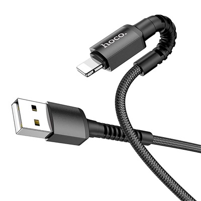 Кабель USB - Apple lightning Hoco X71 Especial  100см 2,4A  (black)