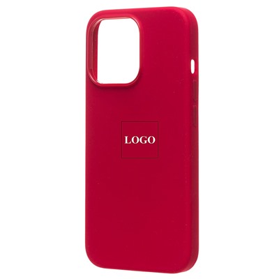 Чехол-накладка ORG Silicone Case SafeMag с анимацией для "Apple iPhone 13 Pro Max" (product red)