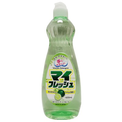 Жидкость для мытья посуды с ароматом лайма Fresh Rocket Soap, Япония, 600 мл Акция