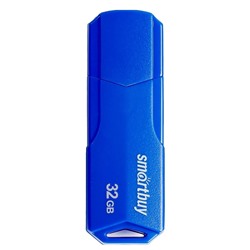 Флэш накопитель USB 32 Гб Smart Buy CLUE (blue)