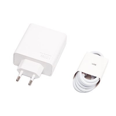 Адаптер Сетевой с кабелем ORG Xiaomi [BHR6034EU] USB 120W (USB/Type-C) (C) (white)