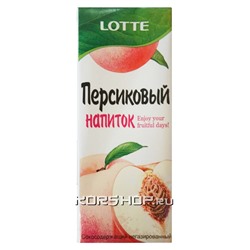 Сокосодержащий персиковый напиток Lotte, Корея, 190 мл Акция