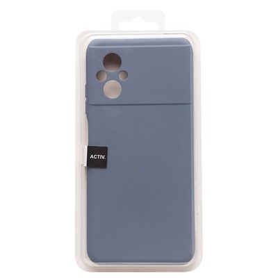 Чехол-накладка Activ Full Original Design для "Xiaomi Poco M5" (grey) (212418)