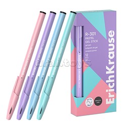 Ручка гелевая R-301 Gel Stick Pastel 0.5, цвет чернил черный