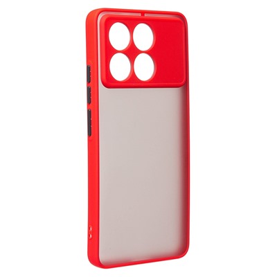 Чехол-накладка - PC041 для "Xiaomi Poco X6 Pro 5G" (red) (228270)