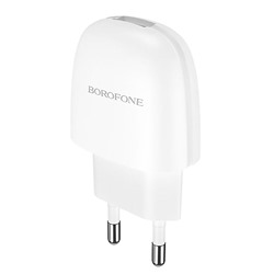 Адаптер Сетевой Borofone BA49A Vast USB 2,1A/10W (white)