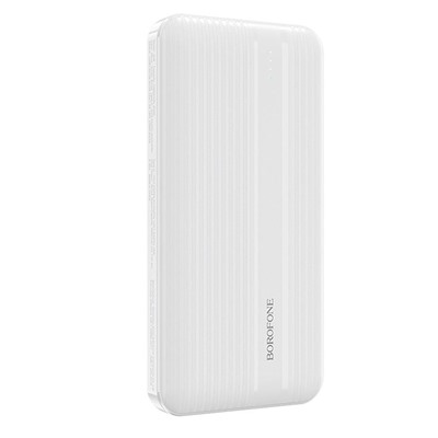 Внешний аккумулятор Borofone BJ9 10 000mAh Micro USB/USB Type-C (white)