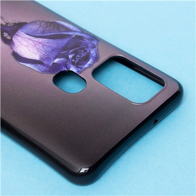Чехол-накладка - SC185 для "Samsung SM-A217 Galaxy A21s" (006) (black/blue)