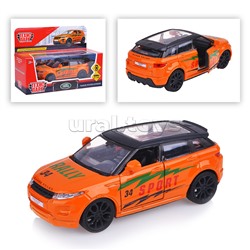 Машина металл Land Rover Range Rover Evoque Спорт 12,5см,(открыв. двери) инерц.