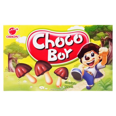 Печенье Choco Boy Orion, Корея, 45 г Акция