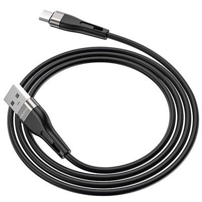 Кабель USB - Type-C Borofone BX46 (повр. уп)  100см 3A  (black)