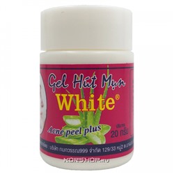 Очищающая маска для удаления черных точек Gel Hut Mun White, Таиланд Акция