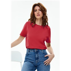Женская футболка, цвет красный