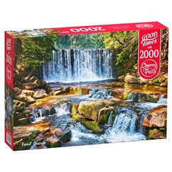 Пазл 2000 "Лесной водопад"