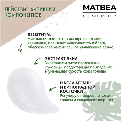 MATBEA cosmetics Гиалуроновый кондиционер увлажняющий, 250 мл