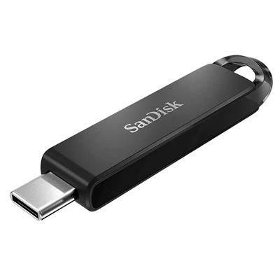 Флэш накопитель USB 64 Гб SanDisk Ultra Fit 3.1 Type-C (black)