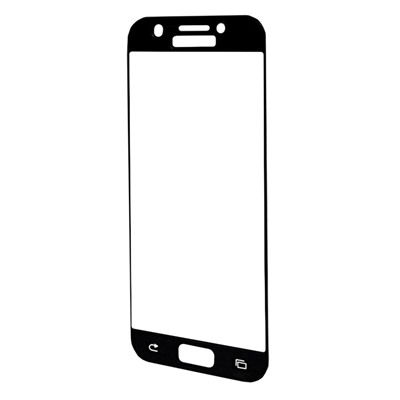 Защитное стекло Full Screen Glass 2,5D, прозрачное для "Samsung SM-A320 Galaxy A3 2017" (black) (black)