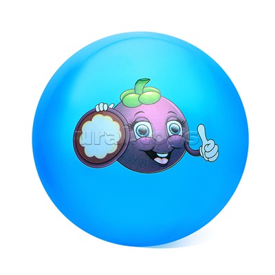 Мяч надувной PVC "Веселые фрукты" 22,5 см., 60 гр. (цвет микс)
