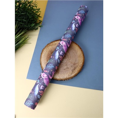 Упаковочная бумага «Mermaid in the ocean», purple (50*70 см)