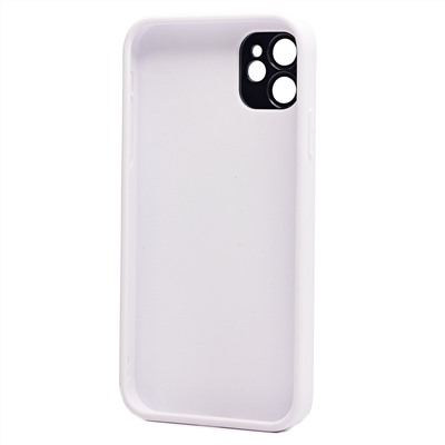 Чехол-накладка - PC084 экокожа для "Apple iPhone 11" (white) (219648)