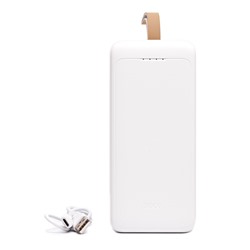 Внешний аккумулятор Hoco J111C 22.5W+PD30W 40000mAh Micro/Type-C/2USB/Type-C (white)