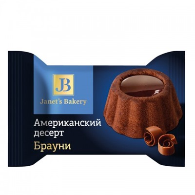 Десерт Janets Bakery американский Брауни 500гр/КФ Славянка Товар продается упаковкой.