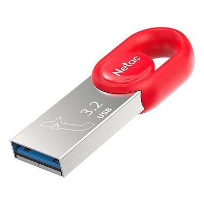 Флэш накопитель USB 128 Гб Netac UM2 (red)