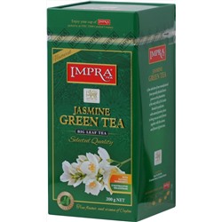 IMPRA. Flavoured. Jasmine Green tea 200 гр. жест.банка