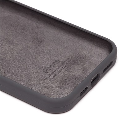 Чехол-накладка [ORG] Soft Touch для "Apple iPhone 14 Plus" (dark grey) (212177)