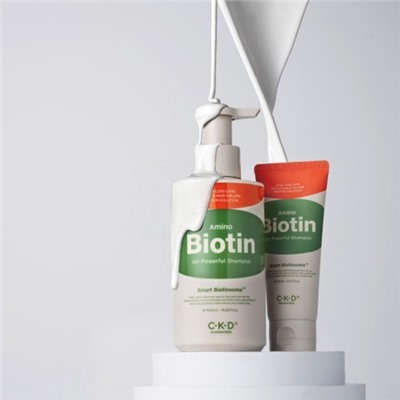 CKD Шампунь с аминокислотами и биотином - Amino Biotin all-powerful shampoo, 500мл