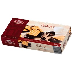Lambertz Balena Песочное печенье с темным шоколадом 125г