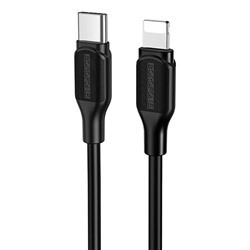 Кабель Type-C - Apple lightning Borofone BX42 PD 20W 100см 3A  (black)