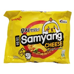 Лапша б/п со вкусом сыра Cheese Ramen Samyang, Корея, 120 г Акция