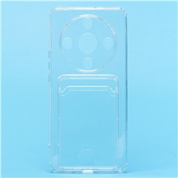 Чехол-накладка - SC276 с картхолдером для "Honor X9b" (transparent) (224958)