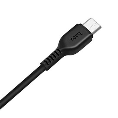 Кабель USB - Type-C Hoco X20 Snow Storm  100см 2,4A  (black)