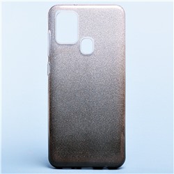 Чехол-накладка - SC097 Gradient для "Samsung SM-A217 Galaxy A21s" (black/silver)