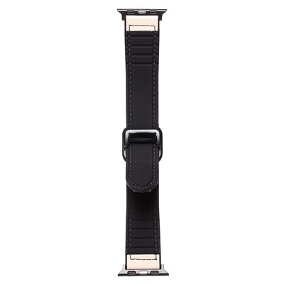 Ремешок - ApW38 Square buckle Apple Watch 42/44/45/49мм экокожа (apricot)