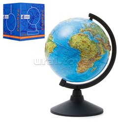 Глобус Земли физический  210мм Рельефный  Классик