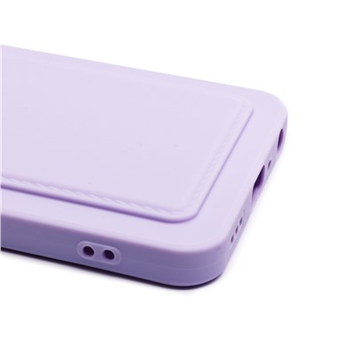 Чехол-накладка - SC337 с картхолдером для "OPPO A59 5G (2023)" (light violet) (228837)