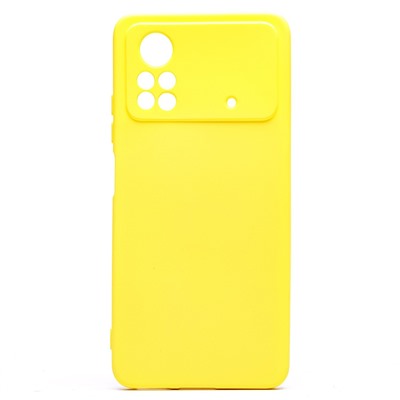 Чехол-накладка Activ Full Original Design для "Xiaomi Poco X4 Pro 5G" (yellow) (209861)