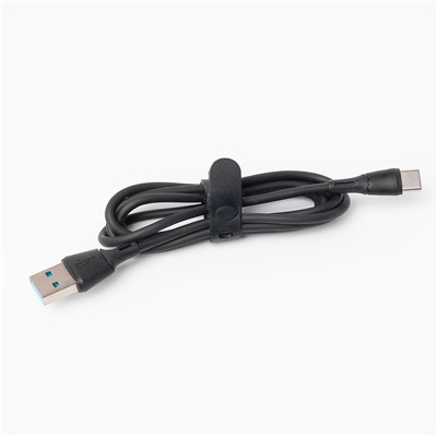 Кабель USB - Type-C Celebrat FLY-2T  100см 2,4A  (black)