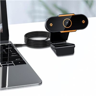 Веб-камера - 1080p (повр. уп.) (black/orange)