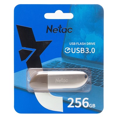 Флэш накопитель USB 256 Гб Netac U352 3.0 (silver)