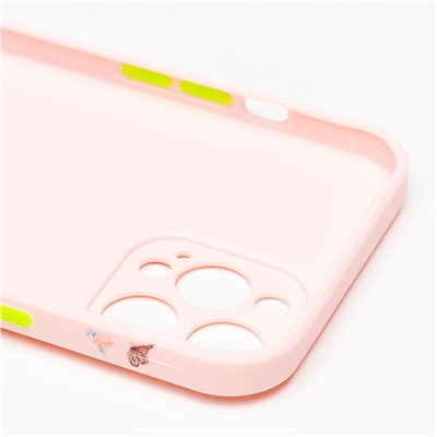 Чехол-накладка - SC246 для "Apple iPhone 12 Pro Max" (006) (light pink)