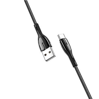 Кабель USB - Type-C Hoco U89  120см 3A  (black)