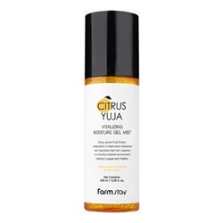 FarmStay Гель-спрей увлажняющий с экстрактом юдзу - Citrus yuja vitalizing moisture gel mist, 120мл