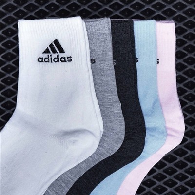 Подарочный набор женских носков Adidas р-р 36-41 (5 пар) арт 3726
