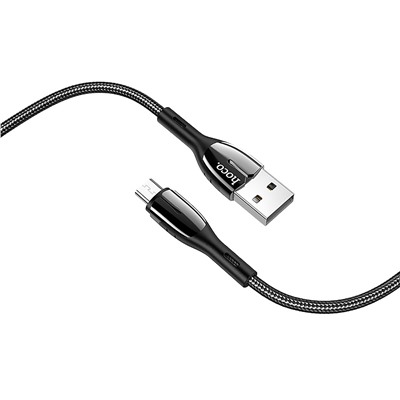 Кабель USB - micro USB Hoco U89  120см 2,4A  (black)